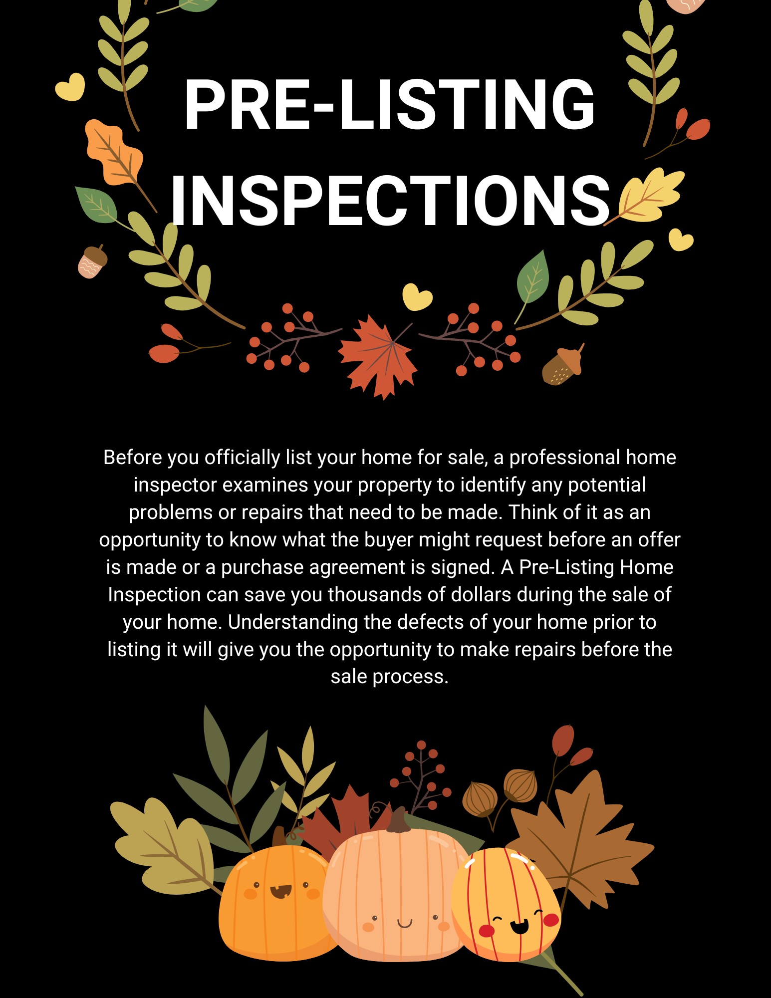 Pre-Listing Home Inspections